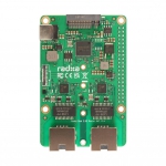 Allnet - RADXA Dual 2.5GBit Router Hat, M.2, Raspberry 5, Radxa