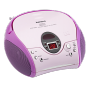 Lenco - Lenco SCD-24 Digital Pink CD radio