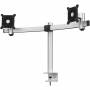 Durable Monitorhalterung F�r 2 Monitore Tischklemme Sil - Durable Monitor Mount for 2 Monitors, Table Clamp 508523