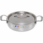 De Buyer - De Buyer Affinity Saucepot low with lid 24 cm