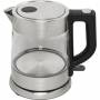 Severin - Severin WK 3468 1L 2200W Black, Stainless steel, Transparent electric kettle