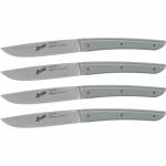 Berkel - Steak knife set 4-piece. Color grigio