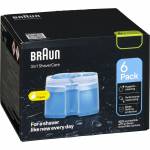 Braun - 3-in-1 ShaverCare cleaning cartridge 6 pack