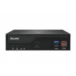 Shuttle - Shuttle Slim PC DH770 , S1700, 2x HDMI, 2x DP , 2x 2.5G LAN, 2x COM, 8x USB, 1x 2.5, 2x M.2, 24/7 permanent operation, incl. VESA
