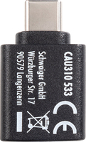 &nbsp;"Schwaiger-Schwaiger CAU310 533 cable gender changer USB Type-C USB Type-A Black -Schwaiger-Adapter/Cable"