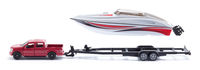 Siku - Siku Ford F150 with motorboat Car model set Preassembled 1:50 