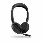Jabra - Jabra Evolve2 65 Flex - Link380a MS Stereo (Wireless Charging) 