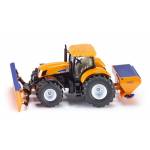 Siku - Siku Tractor with ploughing plate and salt spreader