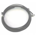 Zebra - Zebra CBLRD-1B4003600R coaxial cable LMR240 9.14 m Black 