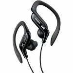 Jvc Haeb75b Sport Clip Headphone - JVC HA-EB75 Black Circumaural Ear-hook headphone
