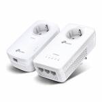 Tp-link - TP-LINK AV1300 Gigabit Passthrough Powerline ac Wi-Fi Kit