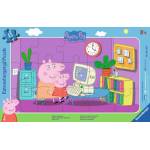 Ravensburger Verlag Gmbh - Ravensburger 061235 Puzzle: Peppa am Com