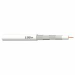 Megasat - Megasat 75 &Omega;, 120 dB, 100 m coaxial cable White