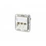 Metz Connect - BTR NETCOM 130B11D31102-E RJ-45 White socket-outlet