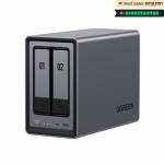 Ugreen - Ugreen NASync DXP2800 NAS System 2-Bay Compact Intel� N N100 8 GB DDR5 0 TB UGOS Pro Black 