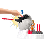 Fisher-price - Fisher-Price Imaginext STAR WARS Rebel Base Cannon Toy with Luke Skywalker Diecast Character Key, 5 Pieces 