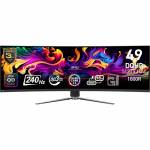 Msi - MSI MPG 491CQPXDE QD-OLED �cran plat de PC 124,5 cm (49) 5120 x 1440 pixels Dual QHD Noir 