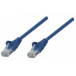 Intellinet - Intellinet 0.5m Cat6 0.5m Cat6 U/UTP (UTP) Blue networking cable