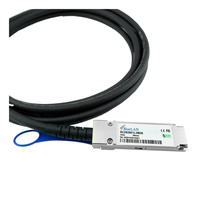 Bluelan - BlueOptics 834973-B21-BL InfiniBand/fibre optic cable 0.5 m QSFP28 DAC Black 