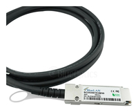 Bluelan - BlueOptics MCC1V30A-001-BL InfiniBand/fibre optic cable 1 m QSFP 4x SFP+ DAC Black 
