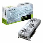 Gigabyte - GIGABYTE GeForce RTX 5070 EAGLE OC ICE SFF 12G Graphics Card - 12GB GDDR7, 192bit, PCI-E 5.0, 2587 MHz Core Clock, 3 x DP 2.1a, 1 x HDMI 2.1b, NVIDIA DLSS 4, GV-N5070EAGLEOC ICE-12GD 