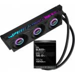 Asus - ASUS ROG Strix LC IV 360 ARGB LCD Processor Liquid cooling kit 12 cm Black 