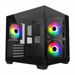 Fsp - FSP S140-BA Case Small Tower Black ARGB 