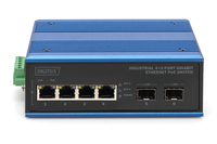&nbsp;"Digitus-Digitus Industrial 4+2-Port Gigabit Ethernet PoE Switch-Digitus-Hardware/Electronic"