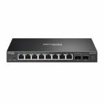 Tp-link - TP-Link ES210X-M2 network switch Managed 2.5G Ethernet (100/1000/2500) Desktop/Wall-Mounting Black 