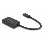 Delock - DeLOCK 61059 video cable adapter 0.15 m USB Type-C DisplayPort Black