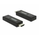 Delock - DeLOCK 63327 HDMI-A 19 pin USB Type Micro-B Black cable interface/gender adapter