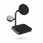 Zens - Aluminium Series 3 in 1 Magnetic Wireless Office Charger Pro 3+ Watch with Power Supply (ZEDC25B/ 00)