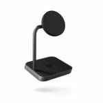 Zens - Aluminium Series 2 in 1 Magnetic Wireless Office Charger 2 with Power Supply 24W- 1x 15W (ZEDC26B/ 00)