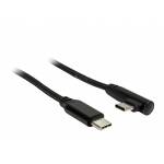 Inter-tech - USB cable, USB-C plug > USB-C plug 90�