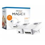 &nbsp;"Devolo-devolo Magic 2 LAN triple - Starter Kit - Bridge - GigE, HomeGrid - can be connected to wall socket-Devolo-Adapter/Cable"