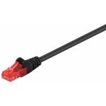 Wentronic - Goobay CAT 6-200 UTP Black 2m networking cable