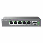 Grandstream - Networks GWN7701P Network Switch Unmanaged Gigabit Ethernet (10/ 100/ 1000) Power over Ethernet (PoE) Black (GWN7701P)