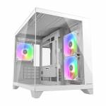 Cougar - COUGAR Mini Tower Case, FV150 ARGB, White 