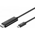 Wentronic - Wentronic 77528 1.8m USB C HDMI Black video cable adapter