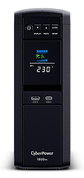 Cyber Power - CyberPower CP1600EIPFCLCD uninterruptible power supply (UPS) Line-Interactive 1.6 kVA 1000 W 6 AC outlet(s) 