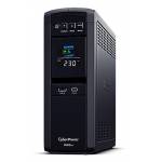Cyber Power - CyberPower CP1600EPFCLCD uninterruptible power supply (UPS) Line-Interactive 1.6 kVA 1000 W 6 AC outlet(s) 