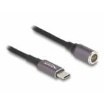 Delock - Notebook charging cable USB Type-C socket to magnetic 8 pin connector 15 (80781) [DE version, German keyboard]