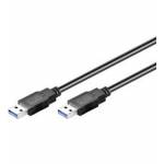 Wentronic - Goobay 1.0m USB 3.0 1m USB A USB A Male Male Black USB cable