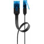 Wentronic - Goobay RJ-45 CAT6a 20m 20m Cat6a U/UTP (UTP) Black networking cable