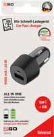 2go Charger 12v All In One 20w Schwarz - 2GO 797272 mobile device charger Black Auto