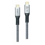 2go - 2GO 797515 USB cable USB 3.2 Gen 2x2 2 m USB C Silver